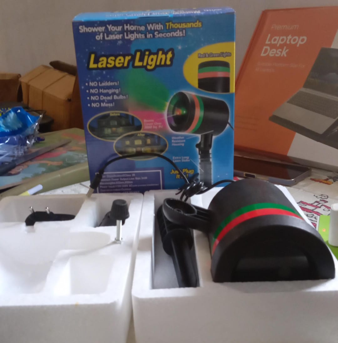 7350 Star Fairy Motion Laser Lights Projector for Garden Lawn Landscape Outdoor Indoor, Home, Office, Diwali, Christmas, Navratri, Decorative Light, Party (No Remote Button, Multicolour) 7350 Star Fairy Motion Laser Lights Projector for Garden Lawn Landscape Outdoor Indoor, Home, Office, Diwali, Christmas, Navratri, Decorative Light, Party (No Remote Button, Multicolour)